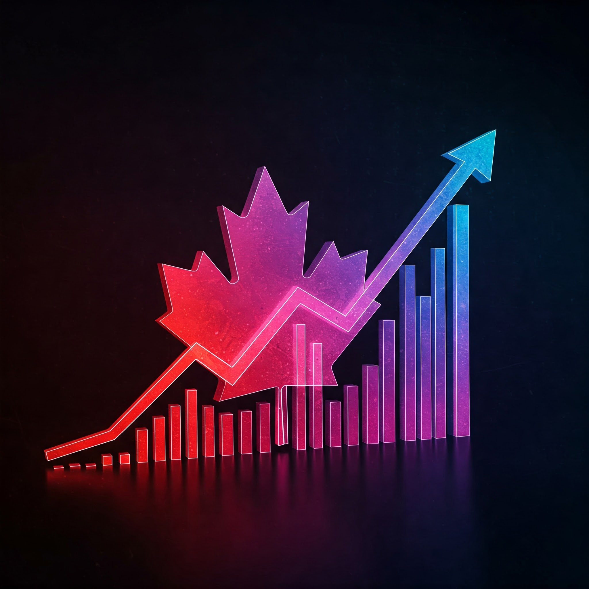 Graph showing upward trend